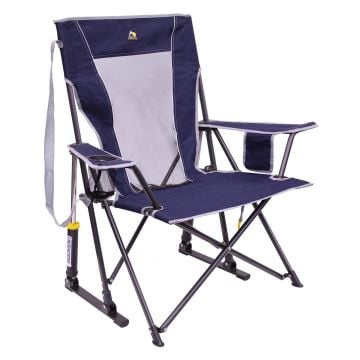 GCI Outdoor Comfort Pro Rocker Amortisörlü Katlanır Kamp Sandalyesi Lacivert MZ