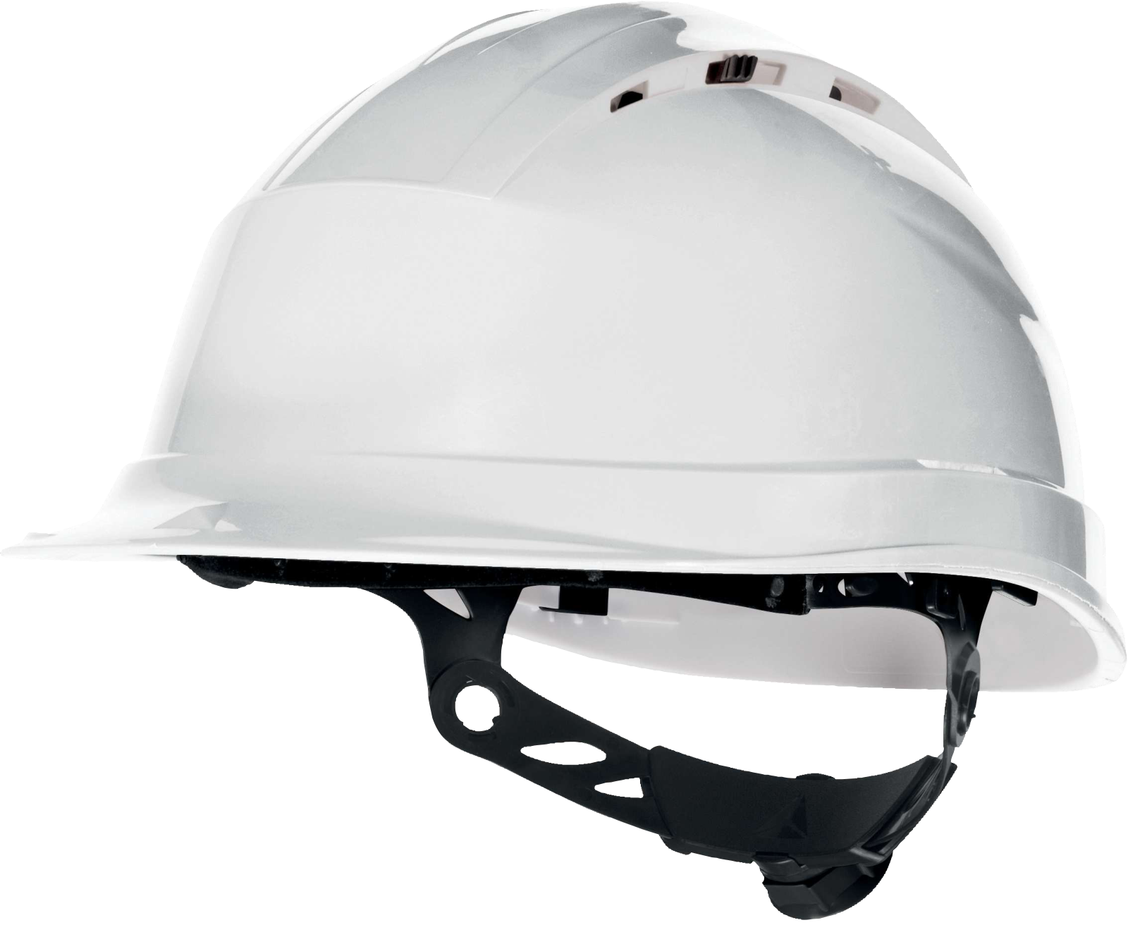 Delta Plus QUARTZ UP IV Havalandırmalı Polipropilen İş Güvenliği Bareti EN 397 QUARWY101 Beyaz