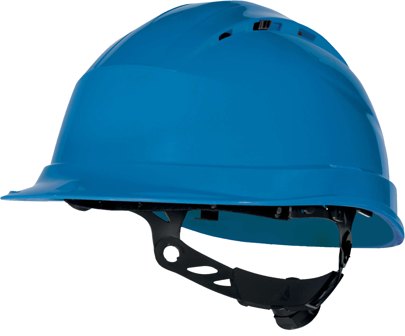 Delta Plus QUARTZ UP IV Havalandırmalı Polipropilen İş Güvenliği Bareti EN 397 QUARWY101 Mavi