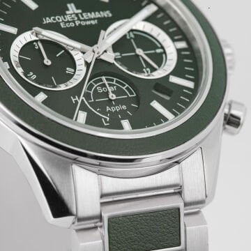 Jacques Lemans Eco Power 1-2115G Erkek Kol Saati
