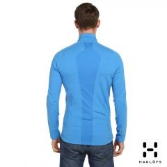 Haglöfs Dynamic Mavi Erkek 2.Katman Baselayer Termal Tişört Fermuarlı