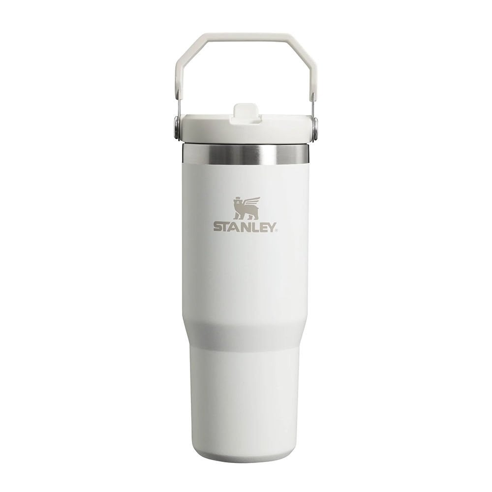Stanley The IceFlow Flip Straw Pipetli Termos Bardak 0,89 LT Beyaz