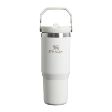 Stanley The IceFlow Flip Straw Pipetli Termos Bardak 0,89 LT Beyaz