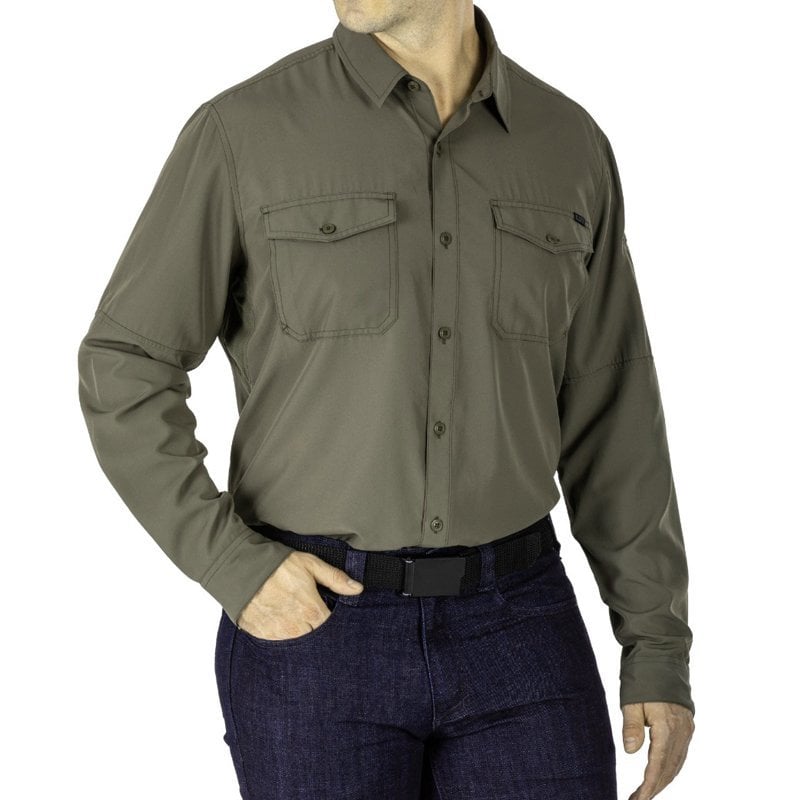 5.11 Marksman L/S Yeşil Gömlek