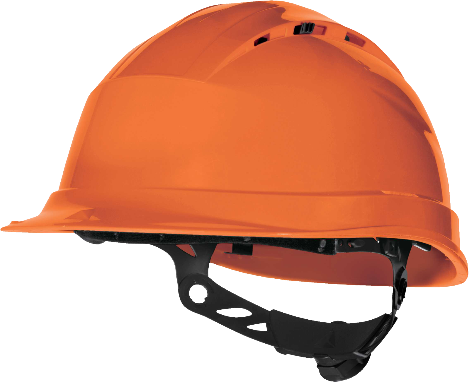 Delta Plus QUARTZ UP IV Havalandırmalı Polipropilen İş Güvenliği Bareti EN 397 QUARWY101 Turuncu