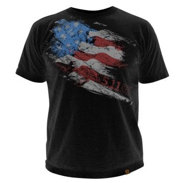 5.11 Logo T S/S Still There Siyah T-Shirt