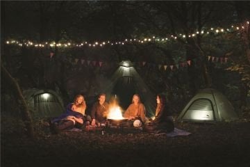 EasyCamp Bolide 400 8M² Teepee 4 Kişilik Yüksek Aile Çadırı