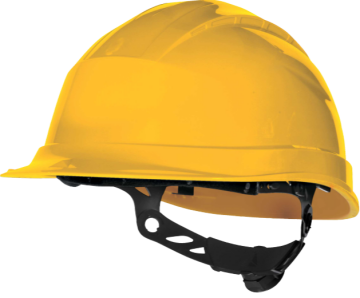Delta Plus QUARTZ UP III Elektrik Yalıtımlı Polipropilen İş Güvenliği Bareti EN 397 EN 50365 QUAR0Y101