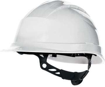 Delta Plus QUARTZ UP III Elektrik Yalıtımlı Polipropilen İş Güvenliği Bareti EN 397 EN 50365 QUAR0Y101 Beyaz