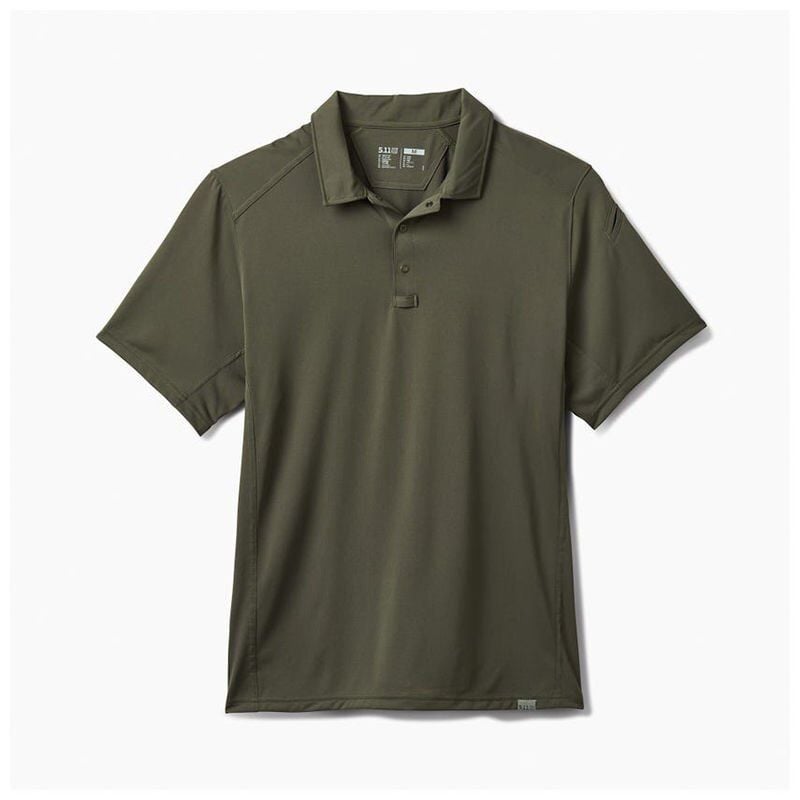 5.11 Paramount Crest Polo Kısa Kol Haki Tişört