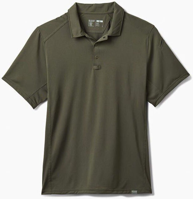 5.11 Paramount Crest Polo Kısa Kol Haki Tişört