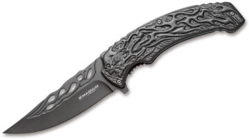 Böker Magnum Grey Flaming Skull Çakı