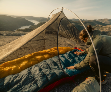 Robens Serac 900 UberLight -43 Derece Hibrit 600 Fill 1505gr Kaz Tüyü Uyku Tulumu Long