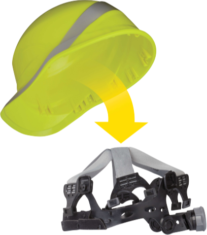 Delta Plus HARNESS VI Diamond VI Baret İçin Rotor Ayarlı Yedek İçlik ve Başlık Sistemi HARNE6