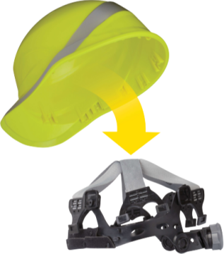 Delta Plus HARNESS VI Diamond VI Baret İçin Rotor Ayarlı Yedek İçlik ve Başlık Sistemi HARNE6