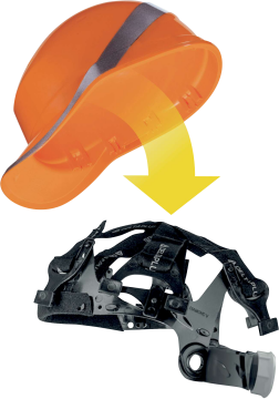 Delta Plus HARNESS V Diamond V Baret İçin Rotor Ayarlı Yedek İçlik ve Başlık Sistemi EN 397 HARNE5