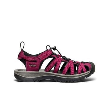 KEEN Whisper Kadın Sandalet BEAUJOLAIS/BLACK 1030554