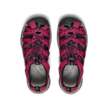 KEEN Whisper Kadın Sandalet BEAUJOLAIS/BLACK 1030554