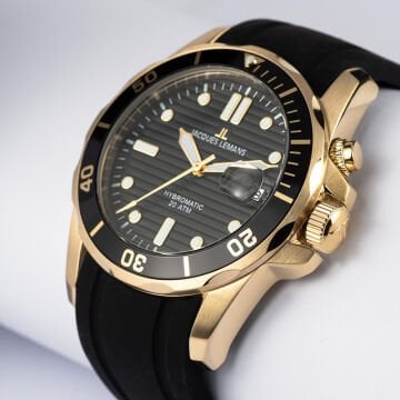 JACQUES LEMANS HYBROMATIC 1-2170F ERKEK KOL SAATİ