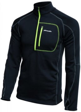 Pinguin Power Men Half Zip Siyah