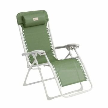 Outwell Ramsgate Ayarlanabilir Kademeli Kamp Sandalyesi Şezlongu Green V.