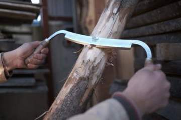 Ozul Knives Draw Knife Tomruk Yontma Bıçağı Oval