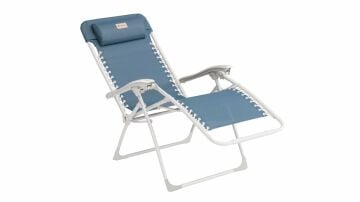 Outwell Ramsgate Ayarlanabilir Kademeli Kamp Sandalyesi Şezlongu O.Blue