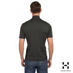 Haglöfs Zip DryFit Performans Siyah Erkek Tişört