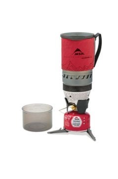 MSR Windburner Personal Stove System 1 L Ocak Sistemleri Kırmızı
