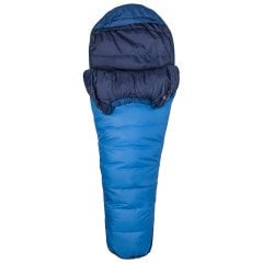 Marmot Trestles 15 Sol Fermuarlı -27C Uyku Tulumu Sol - Mavi