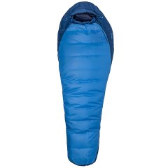 Marmot Trestles 15 Sol Fermuarlı -27C Uyku Tulumu Sol - Mavi