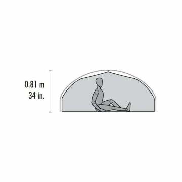 MSR Carbon Reflex 2 Tent Green Çadır Yeşil