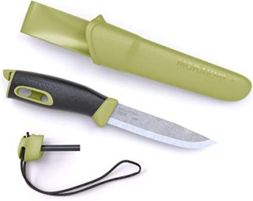 Morakniv Companion Spark Green Yeşil Ateş Başlatıcılı Bıçak