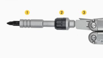LEATHERMAN Ratchet Driver Burgulu Cırcırlı Tornavida Uzatıcısı