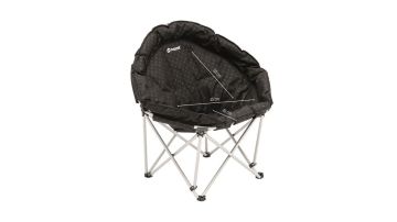 Outwell Casilda Deluxe Konforlu Katlanır Doğa ve Kamp Sandalyesi Blk.