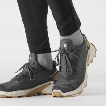 Salomon Alphacross 4 Erkek Patika Outdoor Koşu Ayakkabısı - Ebony/Rainy Day/Phantom  L41724100