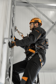 Skylotec Ignite Proton Wind Antrasit Turuncu Siyah Emniyet Kemeri EN 358 EN 361