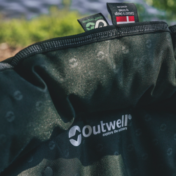 Outwell Casilda Deluxe Konforlu Katlanır Doğa ve Kamp Sandalyesi Blk.