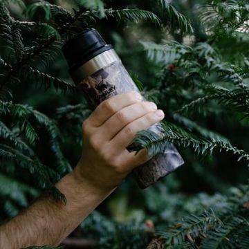 Stanley Klasik Trigger-Action Termos Bardak 0,47 LT - Agac Desenli