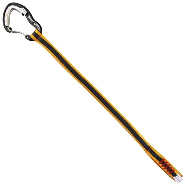 KONG Panic XL 45 cm Otomatik Kapanan Uzatmalı Karabina – 23 kN Yardımcı Tırmanış Ekipmanı 907SET002KK