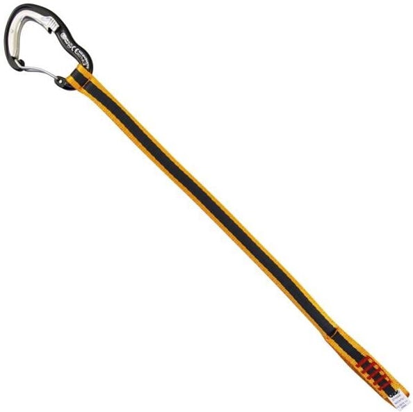 KONG Panic XL 45 cm Otomatik Kapanan Uzatmalı Karabina – 23 kN Yardımcı Tırmanış Ekipmanı 907SET002KK