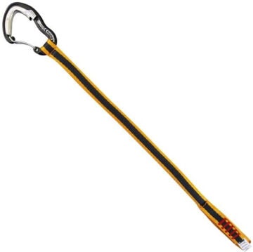 KONG Panic XL 45 cm Otomatik Kapanan Uzatmalı Karabina – 23 kN Yardımcı Tırmanış Ekipmanı 907SET002KK